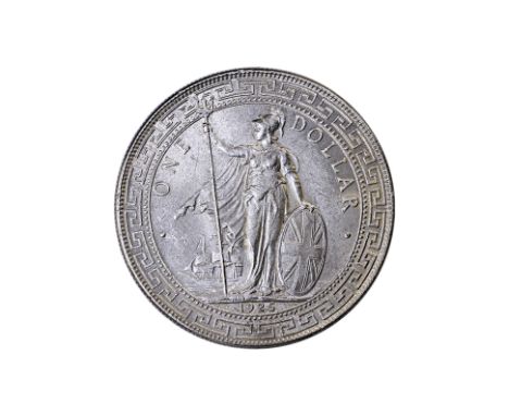 GREAT BRITAIN BRITISH TRADE DOLLAR 1925
1925 no mintmark, obverse with Britannia holding trident, reverse with Chinese charac