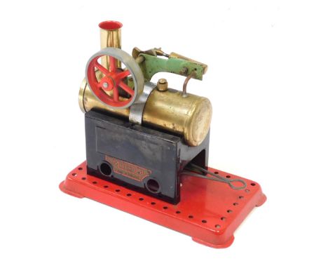 A Mamod steam traction model, 19cm high.