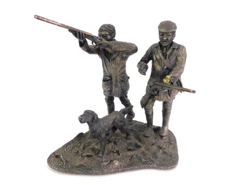 An Evergreen Studio Collection shooting model, the Sporting Scenes from Evergreen Studios Collection signed John Bull, depict