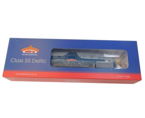 A Locomotion OO gauge class 55 55002 locomotive, King's Own Yorkshire Light Infantry BR blue (preserved), produced exclusivel