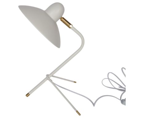 Di Classe, an Arles mid-century style desk lamp, by Domei Endo, with adjustable shade, in working order with LED bulb, finish