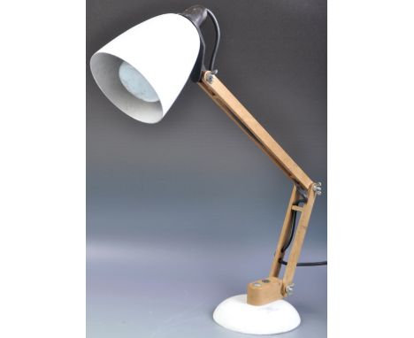 Terence Conran - Habitat - Mac Lamp No.8 - A retro vintage 1960's adjustable anglepoise desk / table work lamp light by Teren
