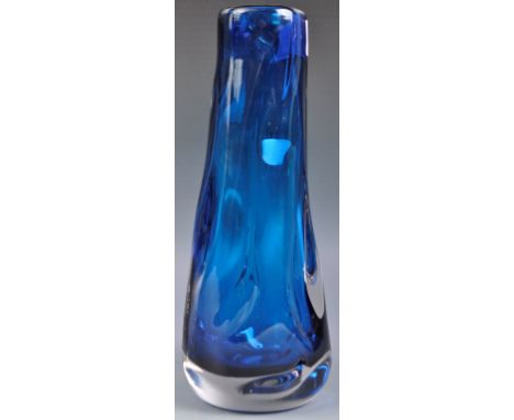 William Wilson and Harry Dryer - Whitefriars - Model 9845 Knobbly - An original vintage 20th Century studio art glass vase in