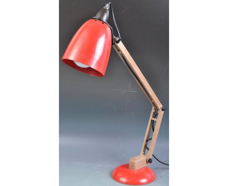 Terence Conran - Habitat - Mac Lamp No.8 - A 20th Century retro vintage adjustable anglepoise desk / table work lamp by Teren