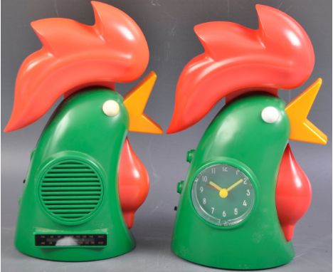 Kellogg's - Cornflakes - two original retro promotional advertising battery operated items - radio and clock. Both in the for