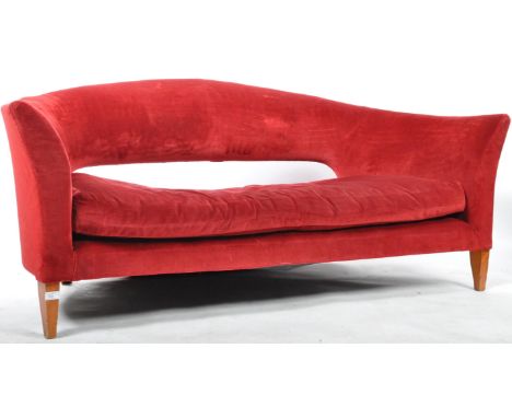 Nigel Coates for Jigsaw - Tongue Sofa - A rare vintage 20th Century English design sofa settee by iconic designer Nigel Coate