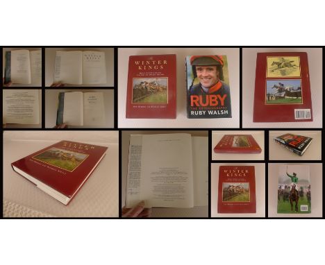 2 x horse racing books comprising Ruby - An Autography by Ruby Walsh published by Orion London 2010 First Edition hardback wi