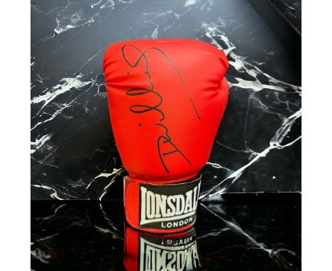 Danny Williams signed red Lonsdale boxing glove. Daniel Peter Williams (born 13 July 1973) is a British professional boxer. H