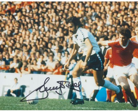 Ricky Villa signed 10x8 inch colour photo pictured while playing for Tottenham Hotspur F.C. Good condition. All autographs co