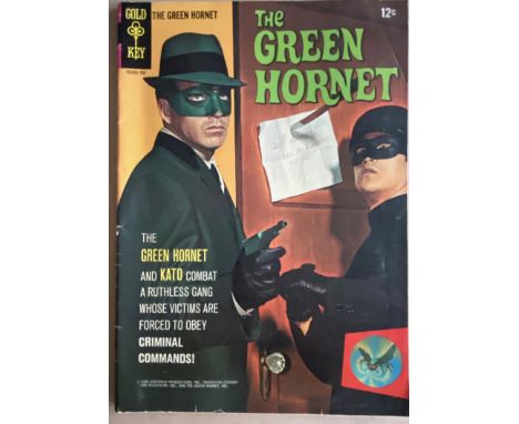 GREEN HORNET #1 - (1967 - GOLD KEY - Cents Copy) - FN - Kato (Bruce Lee) photo cover and interior back cover with a Green Hor