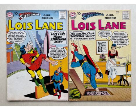 SUPERMAN'S GIRLFRIEND: LOIS LANE #18, 19, 26, 27, 28, 29 (6 in Lot) - (1960/61 - DC) GD/FN (Cents Copy) - Run includes Justic