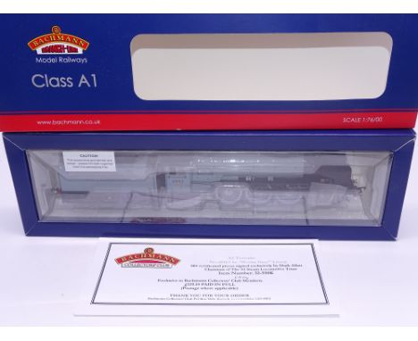 OO Gauge: A BACHMANN 32-550K - A1 Class steam loco - 'Tornado' - Works grey (www.a1steam.com) Livery - limited edition for BA