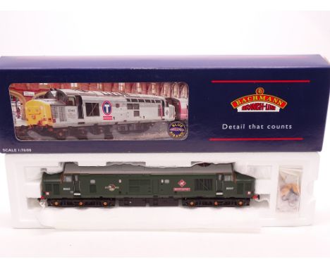 OO Gauge: A BACHMANN 32-375Z Class 37 Diesel loco - 'Ben Cruachan' - BR green Livery - limited edition for BACHMANN Collector