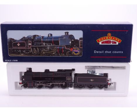 OO Gauge: A BACHMANN 32-162 N Class Steam loco numbered 31401 - BR Black livery - VG/E in G/VG box