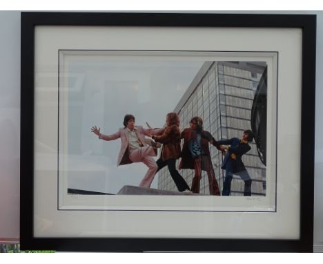 THE BEATLES: MAD DAY OUT SUMMER OF '68 - 'COMING APART' (Old Street Underground Station) by TOM MURRAY - signed limited editi