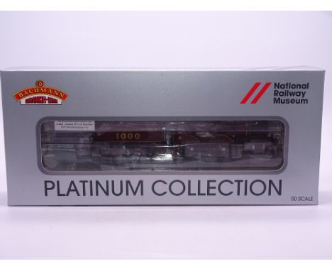OO Gauge: A BACHMANN 31-930 Midland Compound Steam locomotive - Numbered 1000 - MR Maroon Livery - Platinum Collection limite