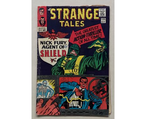 STRANGE TALES #135 (1965 - MARVEL - Cents Copy with Pence Stamp ) - GD - First appearance of Nick Fury as an agent of S.H.I.E