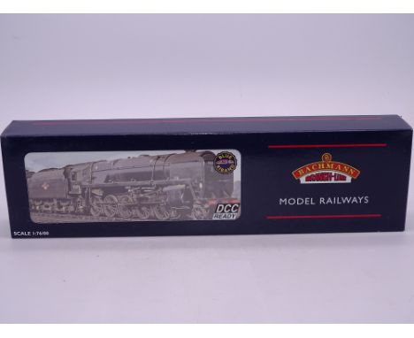 OO Gauge: A BACHMANN 32-850K Class 9F Steam loco - 'Black Prince' - BR Black Livery - limited edition for BACHMANN Collectors