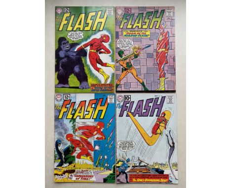 FLASH #124, 125, 126, 127 (4 in Lot) - (1961/62 - DC) FN/VFN (Cents Copy) - Run includes appearances by Kid Flash, Captain Bo