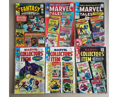 FANTASY MASTERPIECES, MARVEL TALES, MARVEL COLLECTORS' ITEM CLASSIC (6 in Lot) (1966/68 - MARVEL) GD/VG (Cents Copy with Penc