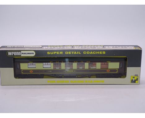 OO Gauge: A WRENN W6012B Golden Arrow Pullman Car 'Aries' - VG in G/VG box