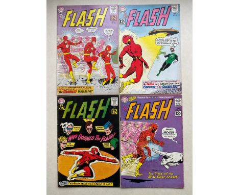 FLASH #128, 130, 131, 132 (4 in Lot) - (1962/63 - DC) FN/VFN (Cents Copy) - Run includes an early Green Lantern crossover wit