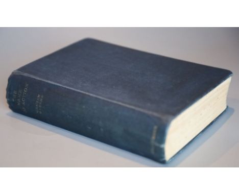 Greene, Graham - The Name of Action, 1st edition, half title, original cloth, 1930CONDITION: Oxford blue cloth, gilt lettered
