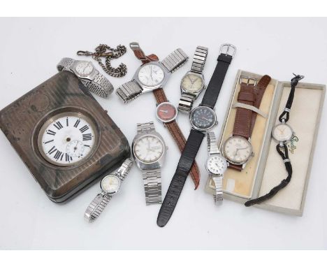 A group of watches and other items, including a Sandox automatic, running, a Kered manual wind, and others, together with a s