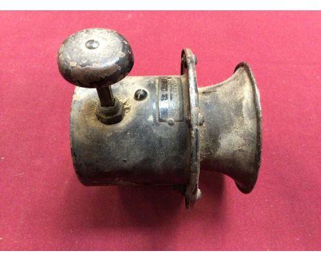 Veteran car lamp, klaxon hooter and sundry automobilia