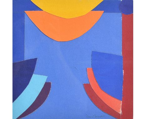 Sir Terry Frost R.A (British b. 1915)
Malaga Blue, Yellow And Orange, 1999
Mixed media
Signed in pencil to the bottom right
F