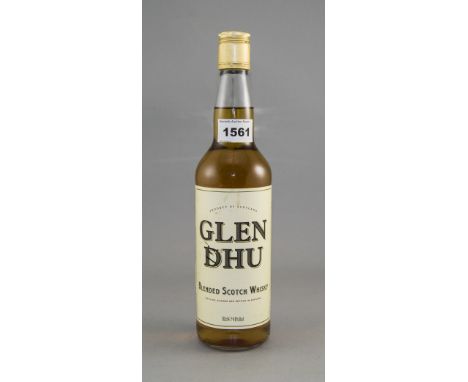 A Full Un-Opened 70cl 40% Vol Glen Dhu Blended Scotch Whisky Bottle. 