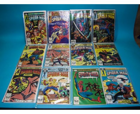 Large Quantity of Marvel Comic Books (approx 1000). Titles include The Amazing Spiderman, Amazing Fantasy Spiderman, The Spec