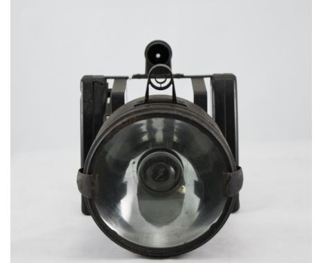 Military Interest WW2 RAF Signal Lamp Marked A M 5A/2334 Spare Lamp Inside To Back