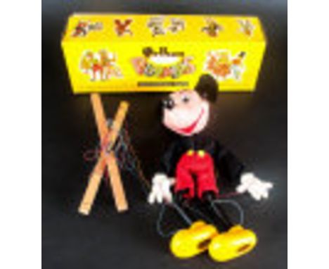 Pelham Handmade Puppet 'Mickey Mouse' complete with original box. In good condition.