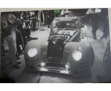 A canvas print of a racing Morgan Aero 8. 20'x30'