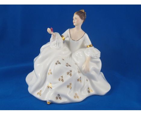 A Royal Doulton ceramic figurine, “My Love”, numbered HN 2339.ht. 16cm. 