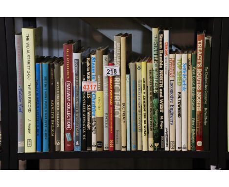 Shelf of mixed railway books. P&amp;P Group 3 (£25+VAT for the first lot and £5+VAT for subsequent lots) 