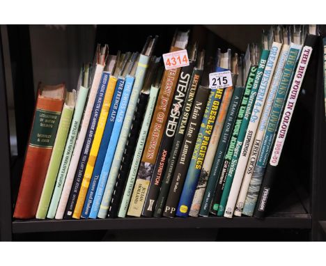 Shelf of mixed railway books. P&amp;P Group 3 (£25+VAT for the first lot and £5+VAT for subsequent lots) 