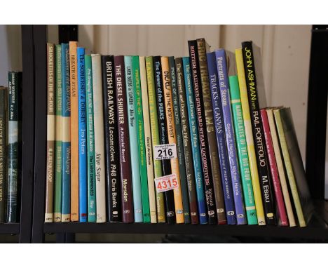 Shelf of mixed OPC published railway books. P&amp;P Group 3 (£25+VAT for the first lot and £5+VAT for subsequent lots) 