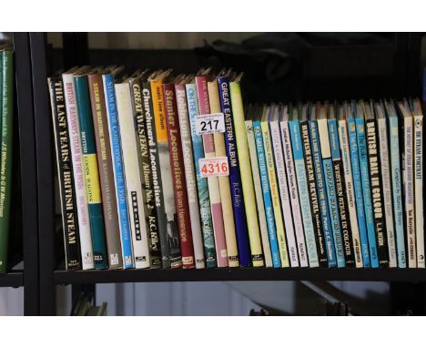 Shelf of mixed railway books. P&amp;P Group 3 (£25+VAT for the first lot and £5+VAT for subsequent lots) 