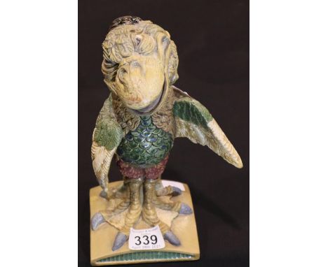 Grotesque Andrew Hull bird, The Prosecutor, H: 27 cm. P&amp;P Group 2 (£25+VAT for the first lot and £5+VAT for subsequent lo