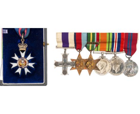 The awards of Edmund Brinsley Teesdale, SOE  and past Colonial Secretary of Hong Kong, comprising: Companion of the Order of 