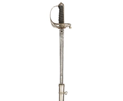 A late Victorian officer’s sword of the Grenadier Guards, straight fullered blade 32½”, by Henry Wilkinson, Pall Mall, London