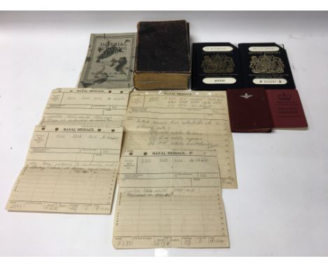 A very interesting archive collection of the Gould family, likely a Jewish family, containing WW2 ephemera about the Gould fa
