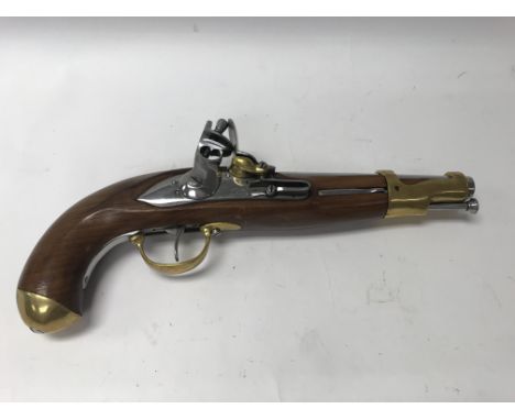 A French Anix cavalry pistol 1801, the model used by Napoleons cavalry.