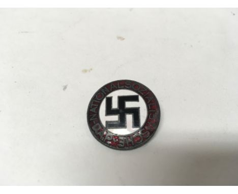 A German WW2 style NSDAP Enamel party pin.