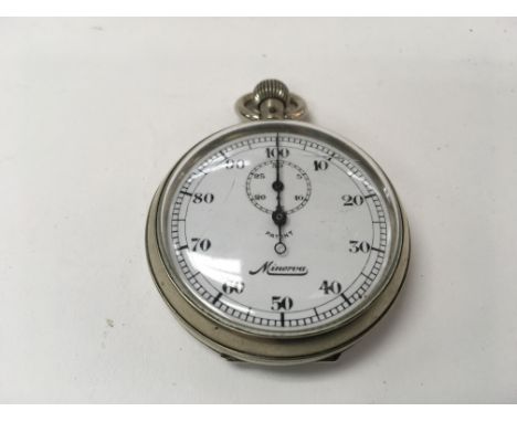 A WW2 German style Waffen SS stopwatch from the SS sports school in Furth, Germany. Dated 1936.