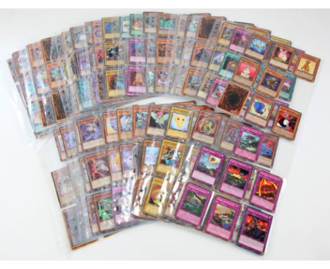 Yu-Gi-Oh! An assortment of 400+ cards in binder. This lot contains a binder from a gentleman who has been collecting since th