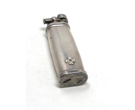 Vintage silver im corona cigarette lighter 