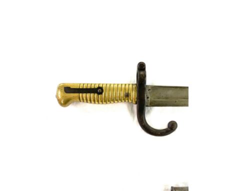 French 1869 chassepot bayonet model 1866 